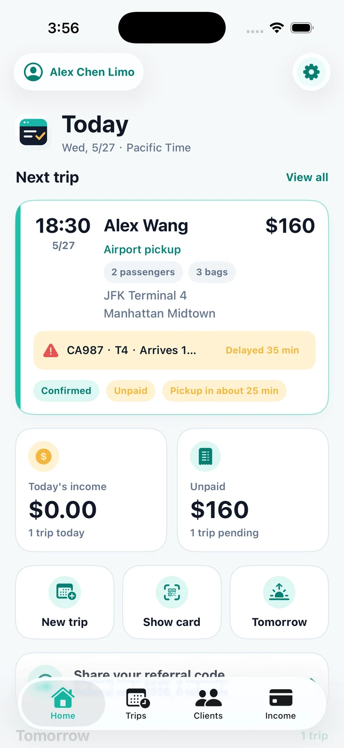 Reminders & flights